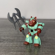 Takara Hasbro Battle Beasts Danger Dog #21 Figure Weapon Wood Rub