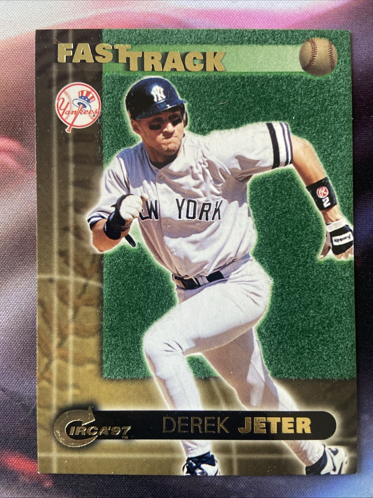 1997 Circa Fast Track Derek Jeter New York Yankees #3 O151