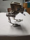 VINTAGE 1982 STAR WARS AT-ST SCOUT WALKER WORKING BUTTON LEGS MISSING ROOF PIECE
