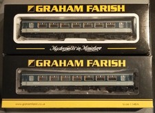 Graham Farish N Gauge 374-211 MK1 SP Pullman Parlour Blue/Grey 2nd Car x 2