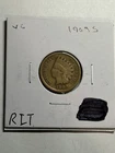 1909-S INDIAN HEAD CENT VG/F KEY DATE