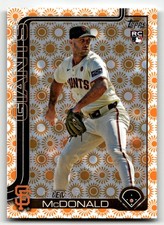 2025 Topps #357 Trevor McDonald Holiday RC