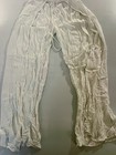Women’s Olivaceous White Waist Tie Lounging Pants Size Small — photo 2