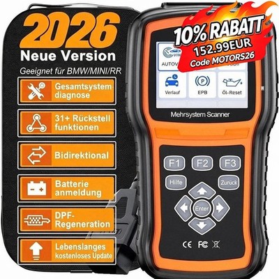 2026 FOXWELL NT530 PLUS KFZ Diagnosegerät Auto OBD2 Scanner All System Für BMW
