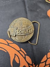 Vintage Schlitz Brewing Co. Belt Buckle