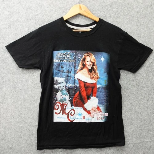 Mariah Carey T Shirt SMALL All I Want For Christmas Is You C Vintage vintage concert t-shirt, vintage, size S, single stitch, B+ condition