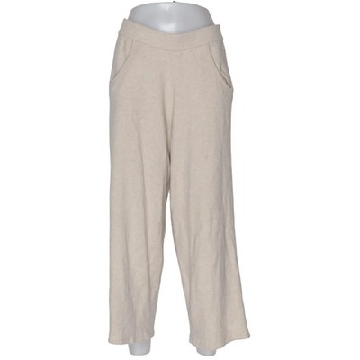 Stefanel, Palazzohose, Größe: S, Beige, Elasthan/Polyamid/Wolle, Einfarbig #h4g