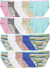 Girls' Cotton Brief Underwear Multipacks