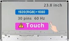 23.8" Screen for HP Pavilion 24-X 24-XA0020 24-XA0019 24-XA1014 Touch Display