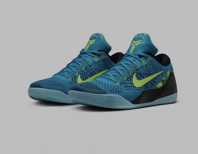 Size 11.5 Mens Nike Kobe 9 Elite Low Protro Shoes IO3673-400 NEW, no lid box 