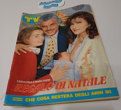 TV SORRISI E CANZONI 53 1990 Placido Nielsen Phil Collins speciale 7 Giorni