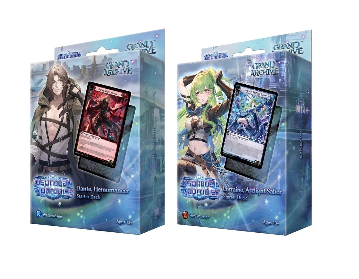 Grand Archive: -Set of 2- [Dante/Lorraine] Starter Decks asphodel