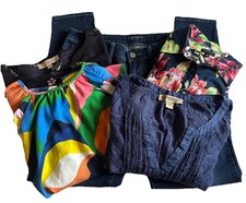 Lot Of 5 Pieces Women  s Clothing Size Small, 4 Tops, 1 Jeans Size 8/29R