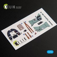 Hawker Typhoon Mk.Ib Interior 3D Decals For Airfix Kit / 1:72