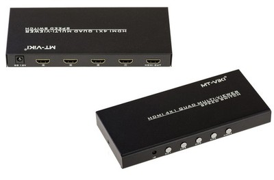 4 X 1 Quad HDMI MULTIVIEWER Schalter Mehrfachanzeige PIP