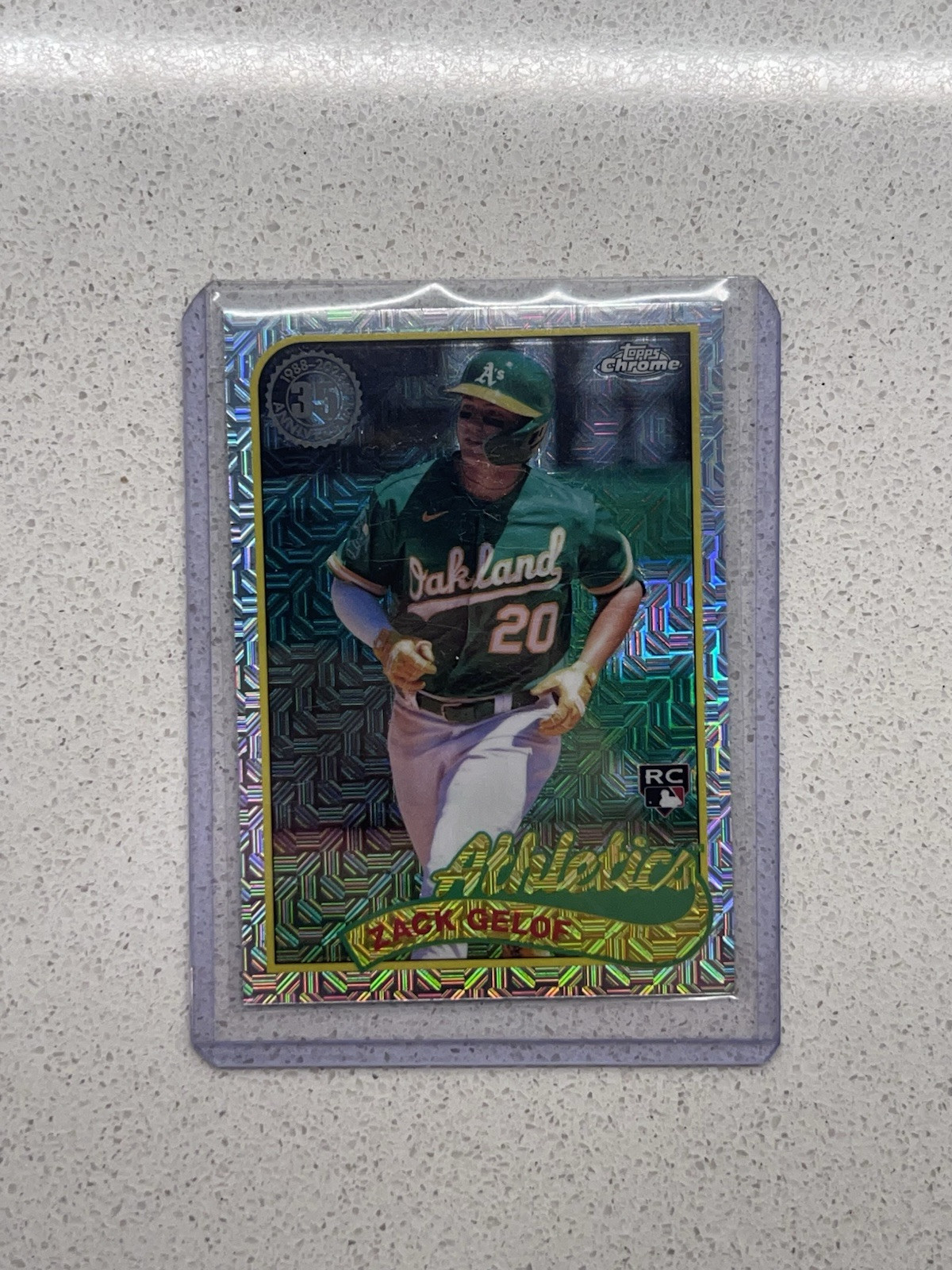 2024 Topps Series 1 - 1989 Topps Chrome Silver Pack #T89C-1 Zack Gelof (RC)