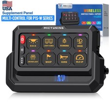 Mictuning Wireless 8 Gang Switch Panel For P1s-w 8 Gang Led Car Switch 12v 24v Mictuning Wireless 8 Gang Switch Panel For P1s-w 8 Gang Led Car Switch 12v 24v