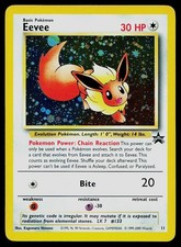 Pokemon Card Wizards Black Star Promos Eevee 11 Holo Promo on eBay