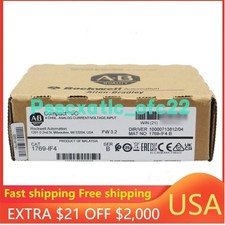 Allen-Bradley 1769-IF4 I/O Analog Input Module CompactLogix New Sealed 1769IF4