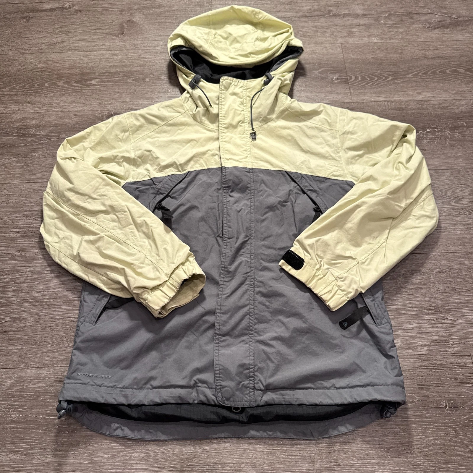 Vintage Nike ACG Jacket Womens Medium Outer Layer 3 Storm Fit Hooded Nylon Rain