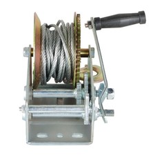High Quality 3500lbs Durable Hand Crank Winch With Cable For Trailer Hand Winch