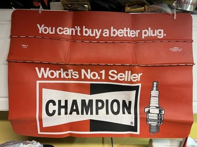 EPPCO ENTERPRISES MADE IN USA 🇺🇸 CHAMPION spark plugs car fender