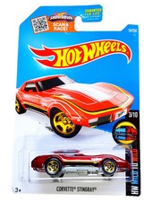 Hot Wheels 2016 HW Mild To Wild Corvette Stingray 58/250, Maroon