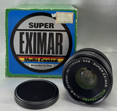 Super Eximar Multi coated 2,8/35mm Weitwinkelobjektiv für M42 Sammler
