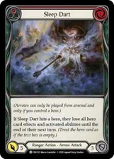 Sleep Dart (Red) Crucible Of War 1st Edition Flesh And Blood TCG