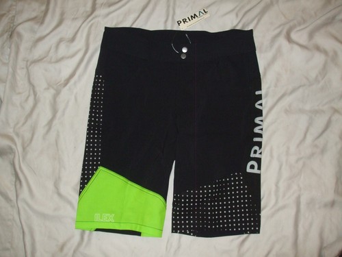 Short de cyclisme Primal llex VTT homme taille M noir violet