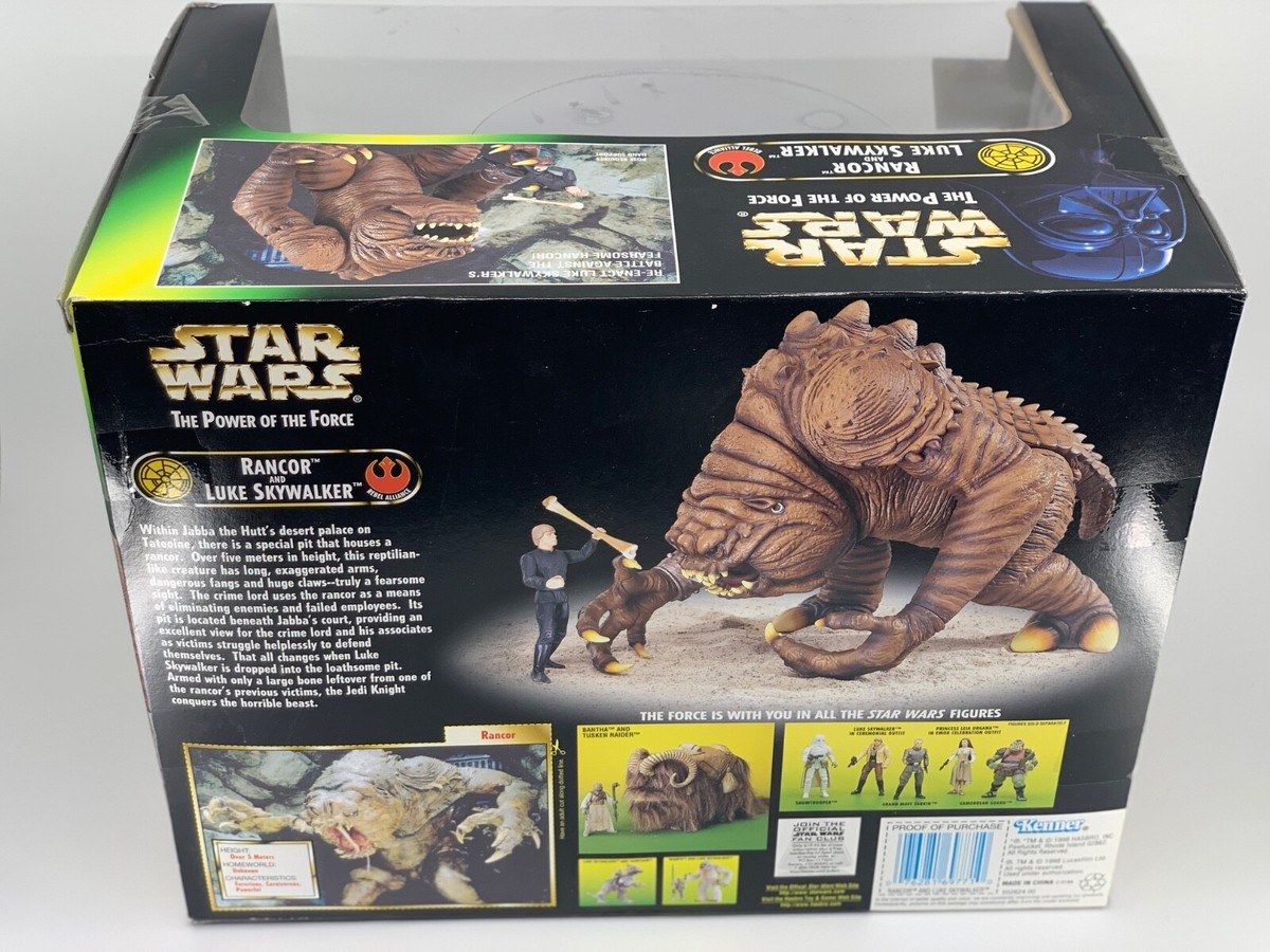 Kenner Star Wars Rancor and Luke Skywalker Action Figure for sale