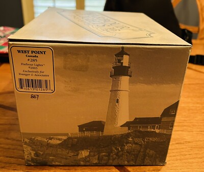 Harbour Lights West Point Canada Lighthouse #285-2003-Never Removed From Box
