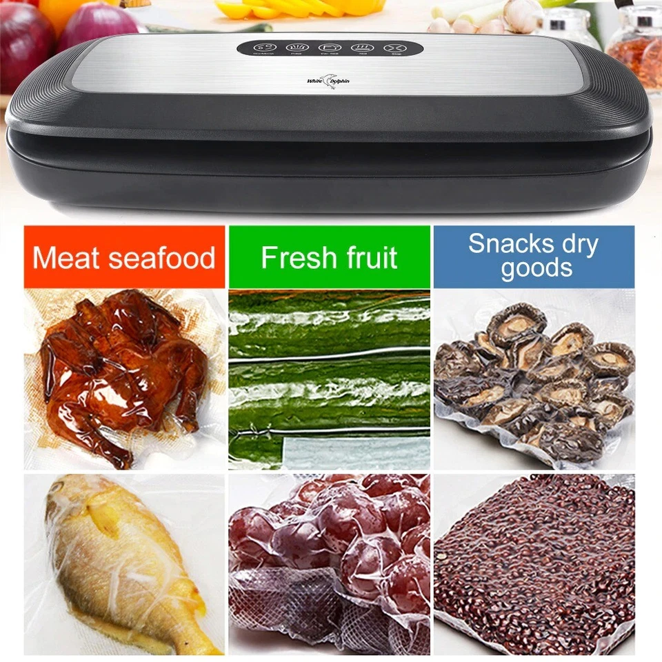 Best Electric Vacuum Sealer Machine 220V 110V With 10pcs Food Saver Bags - Image 2 of 4