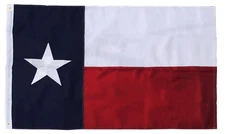 3x5 Texas Flag Embroidered Texas State Banner Grommets Double Sided 