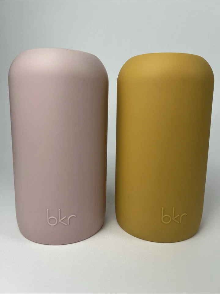 bkr Water Bottle Silicone Sleeves Goldie & Pink Size 1 Litre 32 oz Replacements - Image 2 of 4