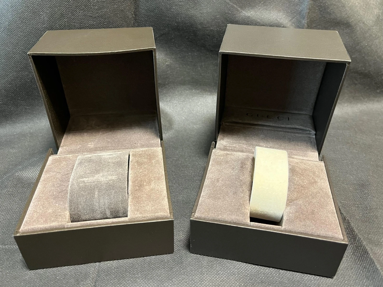 Aucune montre, boîte vide, boîtier de montre original GUCCI boîtier et accessoires ensemble g0522 8
