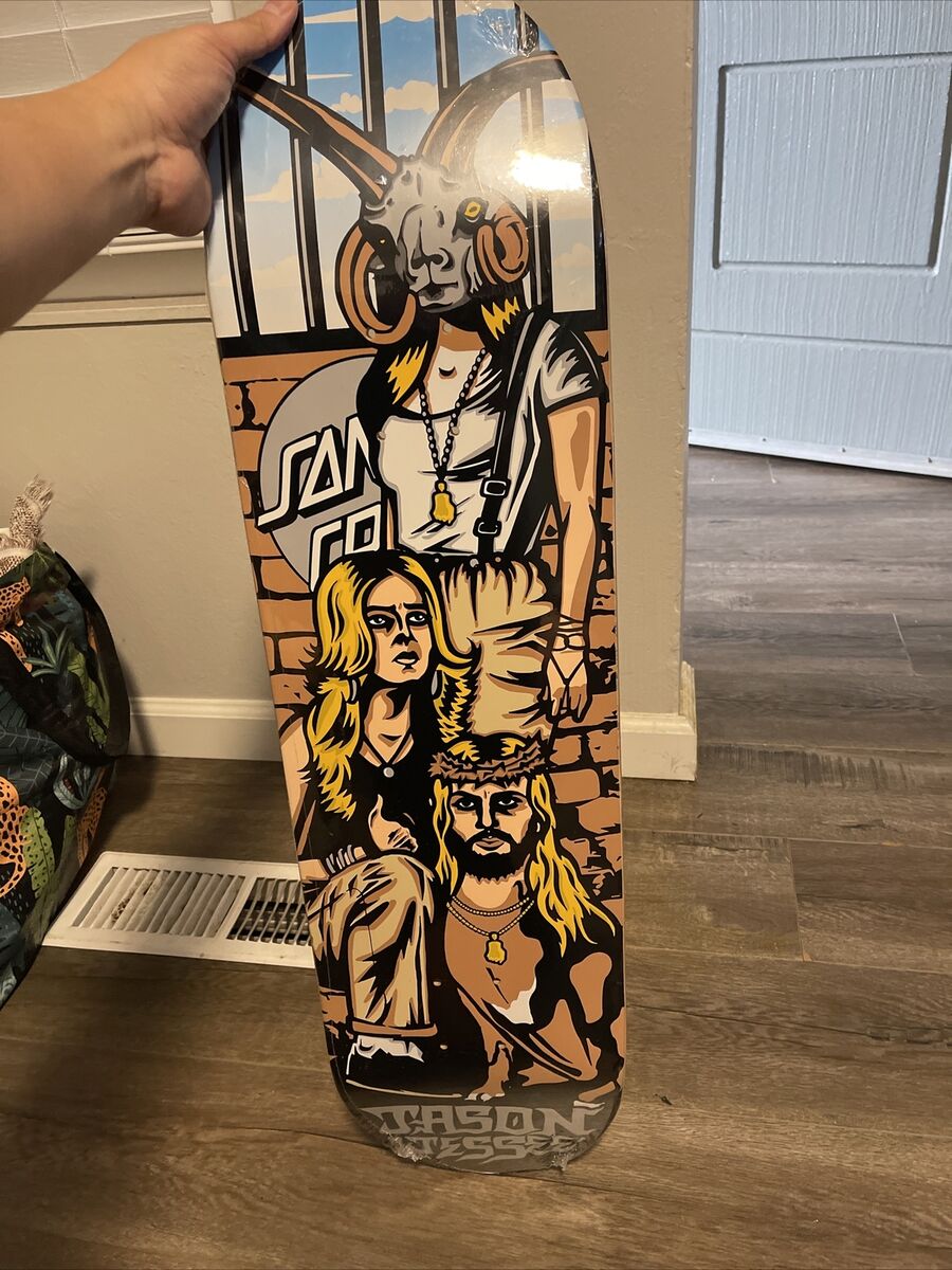 Rare New Jason Jessee Santa Cruz skateboard deck Full Print Rare New Jason Jessee Santa Cruz skateboard deck Full Print