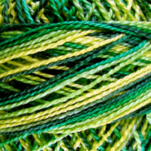 10 % Rabatt Valdani Größe 12 Perle Baumwolle - Farbe #M26 grünes Gras - Bild 1 von 1