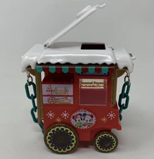 Tokyo Disney Resort Christmas Mini Snack Candy Case Popcorn Wagon Japan 2019