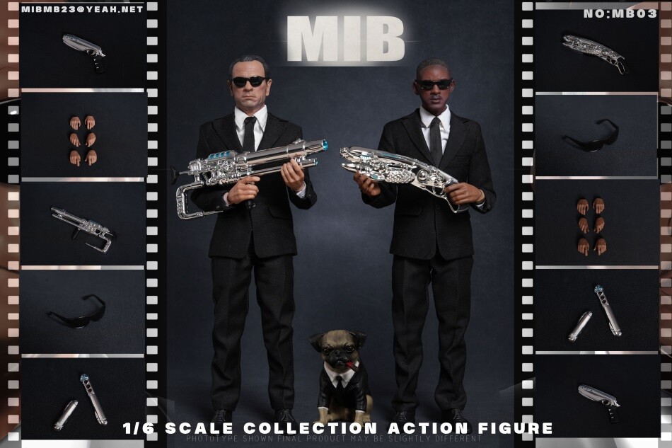 MIB Men in Black Agent K and James 12in Action Figure 2 Dolls