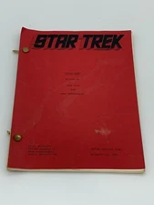 STAR TREK ORIGINAL 1966 SERIES SCRIPT - SPACE SEED