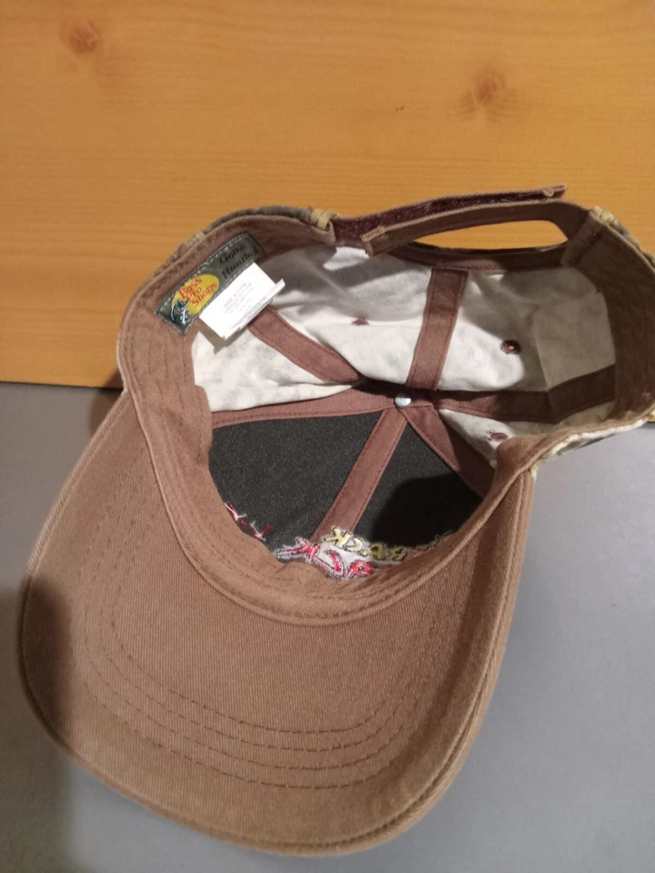 Toddler Hunting Cap Vintage Bass Pro Shops Big Rack Attack Adjustable Camo Hat - Image 3 of 3