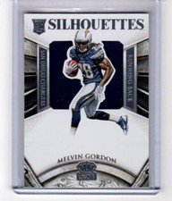 MELVIN GORDON 2015 Crown Royale SILHOUETTES JERSEYS #228 (061/299) LA Chargers