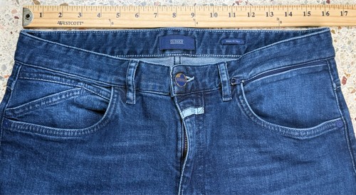 Closed Men's Stretch Side Zip Pocket Denim Jeans Size 33 (Actual 32x28) - Picture 8 of 11