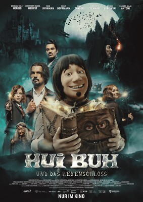Poster, Movie Poster A 1, HUI BUH AND THE WITCH'S CASTLE, with Michael Herbig, D 2022