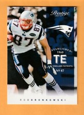 Rob Gronkowski New England Patriots 2012 Prestige #109 Arizona Wildcats