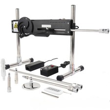 120W Wireless Wired Premium Automatic Metal Sex Machine with Dildo Attachment