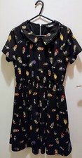 Ayarisa Lined Collared Short Sleeve Dress Size UK 12 Excellent Condition 