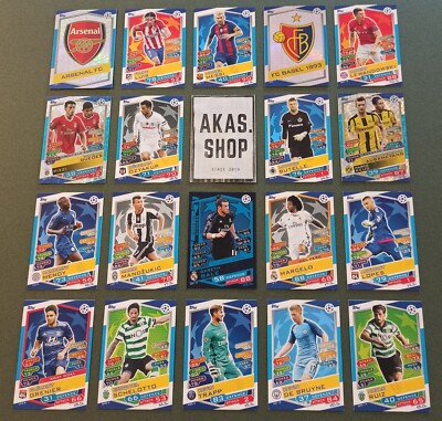 2016/ 2017 Match Attax UEFA Champions League TOPPS Auswahl to choose LEI - TOT