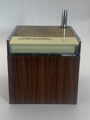 Realistic Weatheradio Model 12-181B Weather Band Radio CUBE 1980's Battery Power